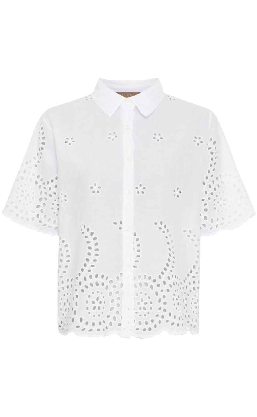 Marta Du Chateau Skjorte - Gracia - White