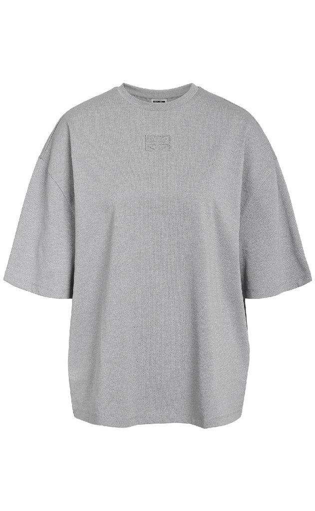 Noisy May T-shirt - Nadine - Light Grey Melange