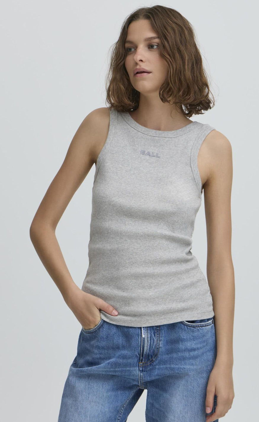 BALL Original Topp - Tobelli DN - Medium Grey Melange