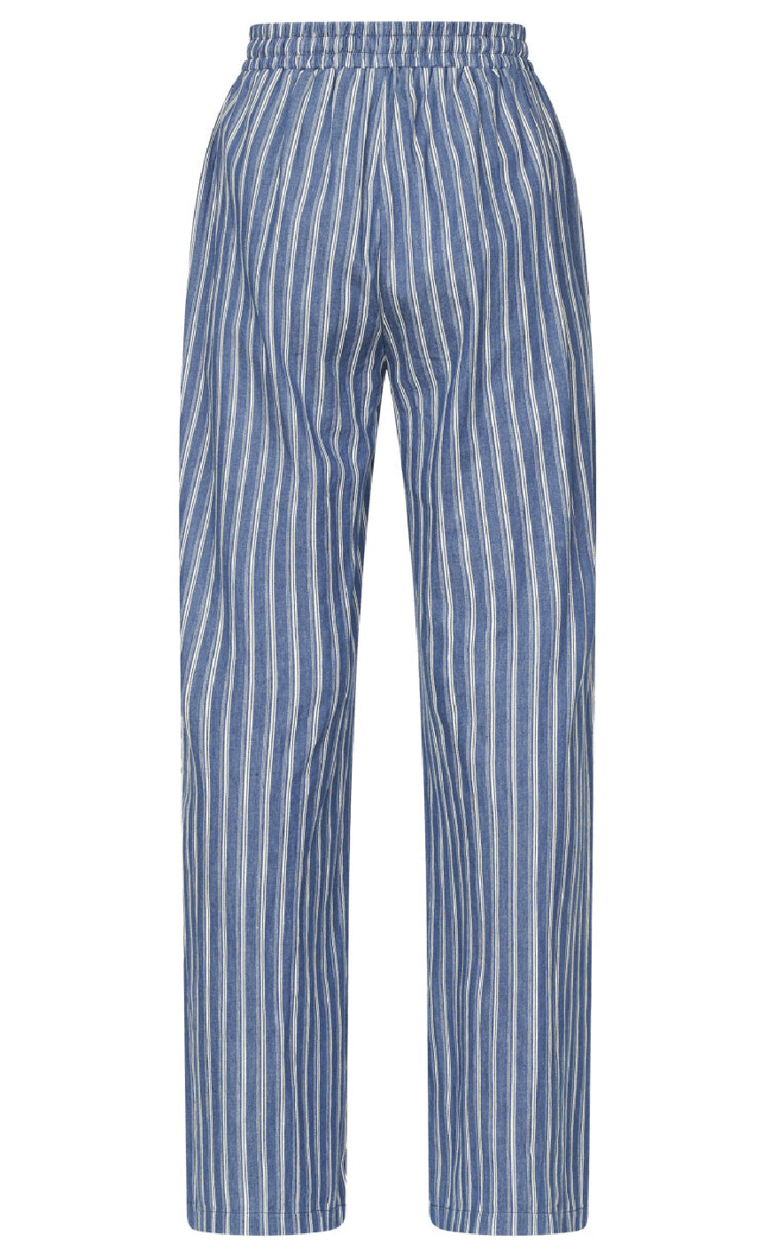 Sisters Point Bukser - Grita - Denim Blue Stripe