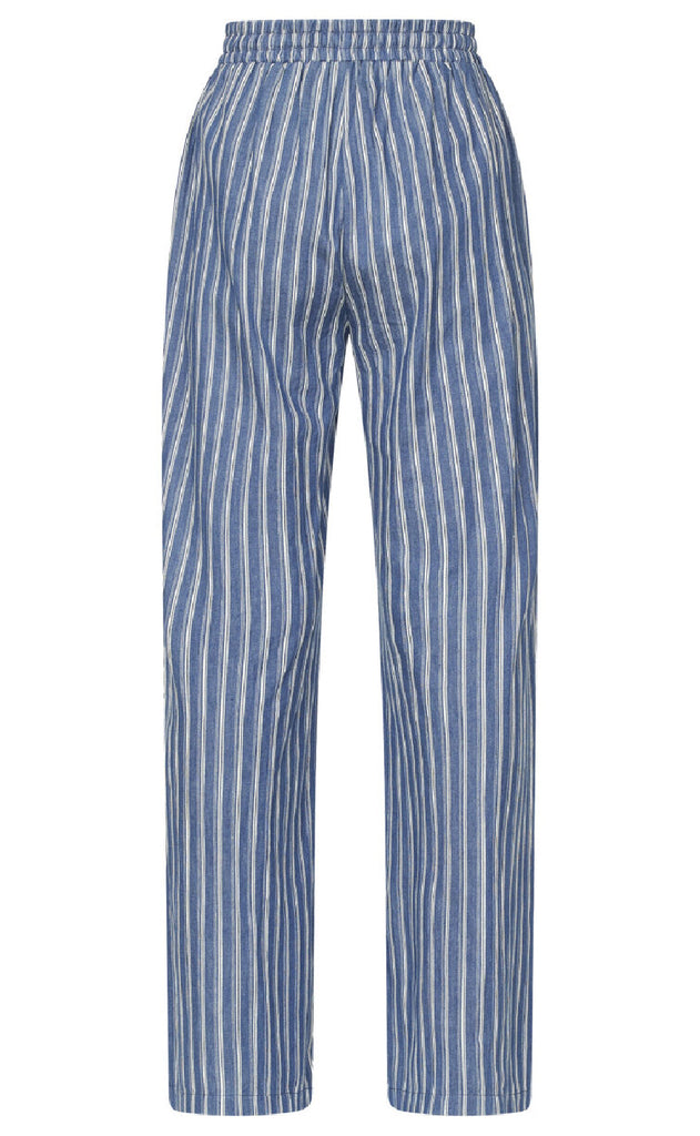 Sisters Point Bukser - Grita - Denim Blue Stripe