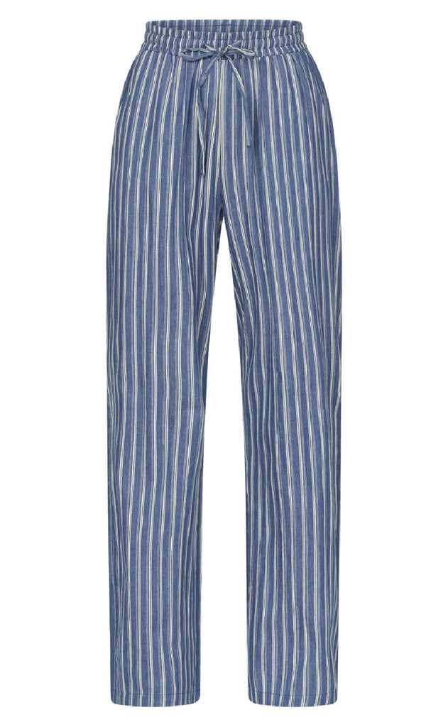 Sisters Point Bukser - Grita - Denim Blue Stripe