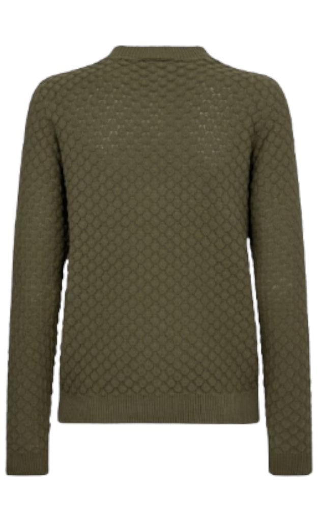 Freequent Pullover - Dodo Damio - Deep Lichen Green