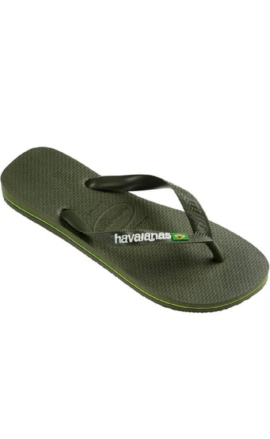 Havaianas Klipklappere - Brasil Logo - Green