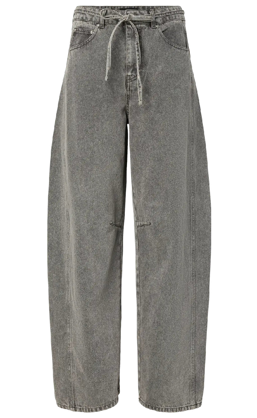 Pieces Bukser - Fenna - Grey Denim