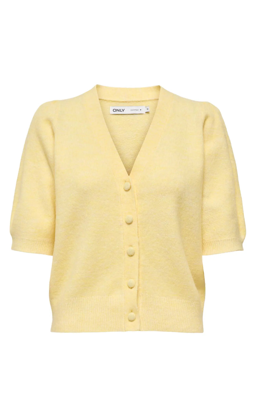 ONLY Cardigan - Liva - Mellow Yellow Melange