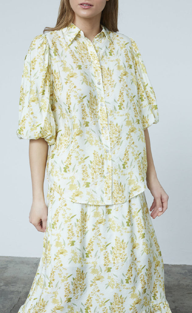 Love & Divine Skjorte - Love436-16 - Flower