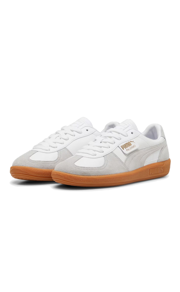 Puma Sneakers - Palermo - White-Glacial Gray-Gum