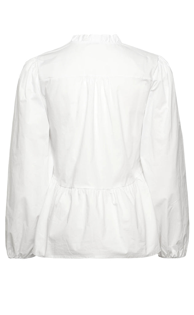 Noella Bluse - Matti - White Broderie