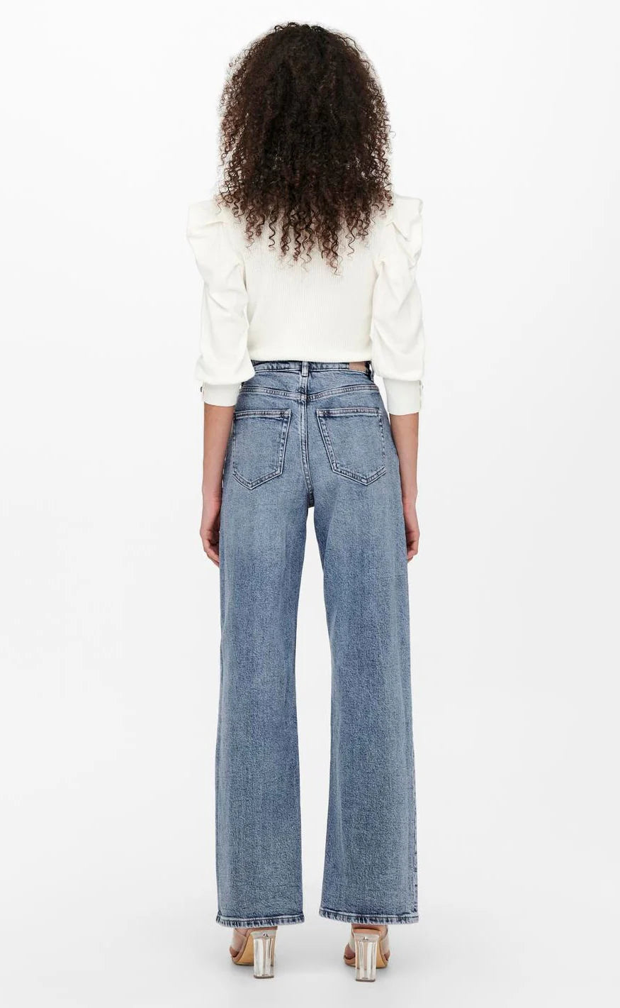 ONLY Bukser - Juicy - Medium Blue Denim