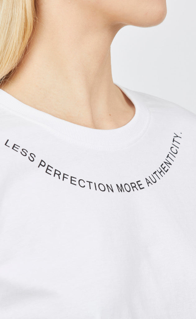 Sisters Point T-shirt - Heda Loose - White/Black