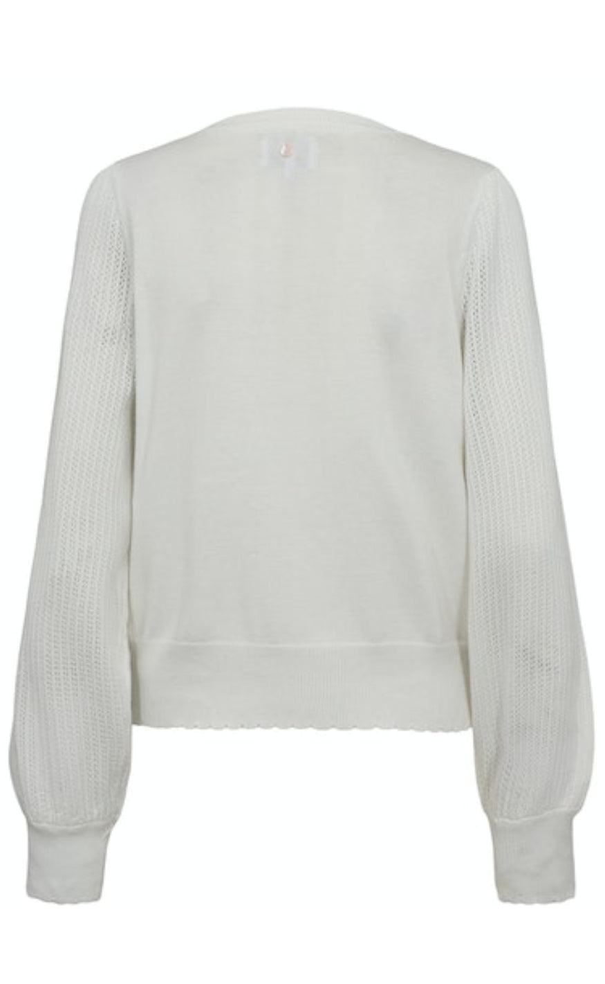 Nümph Pullover - Milena - Cloud Dancer