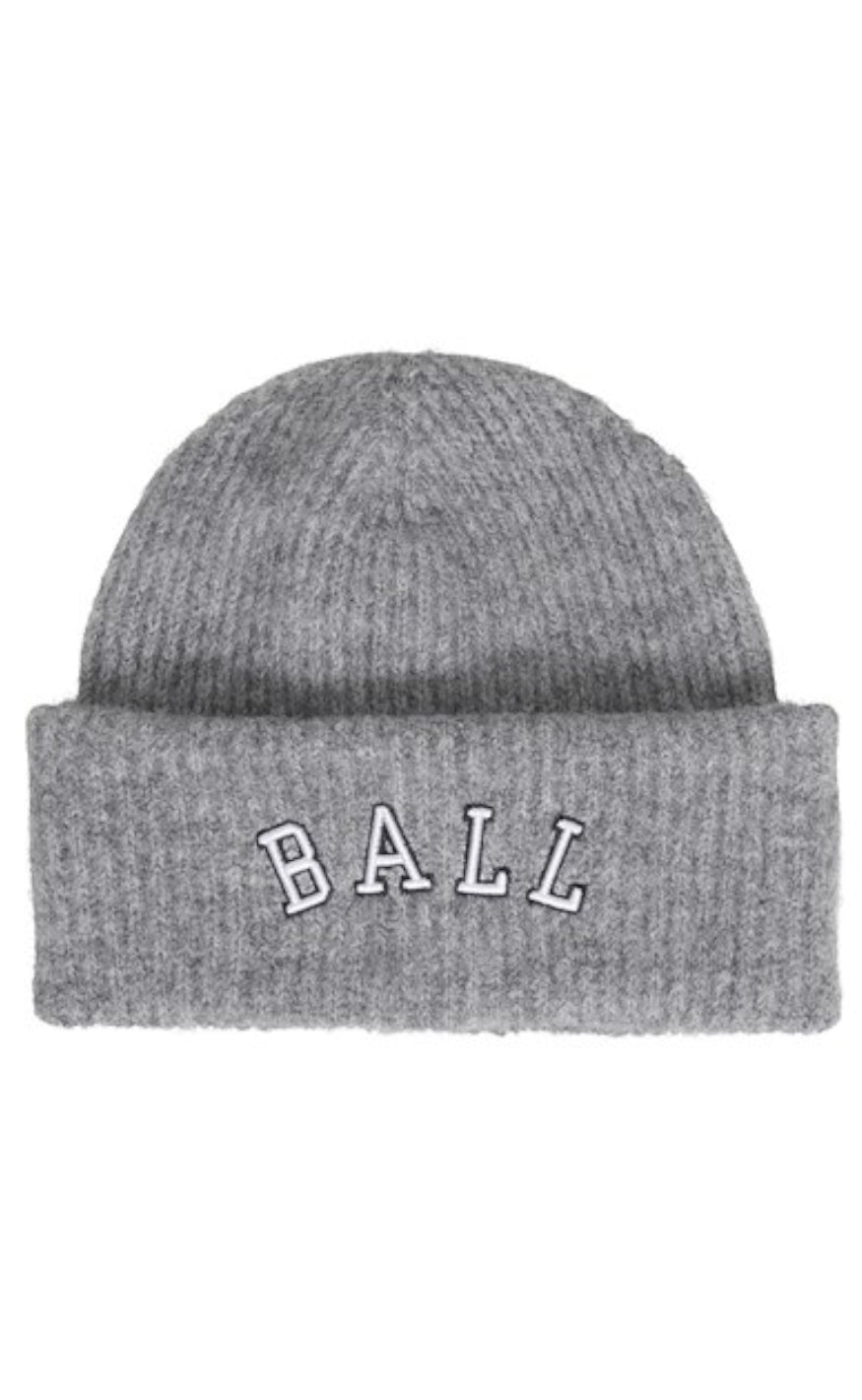 Ball Beanie - Otilia - Grey