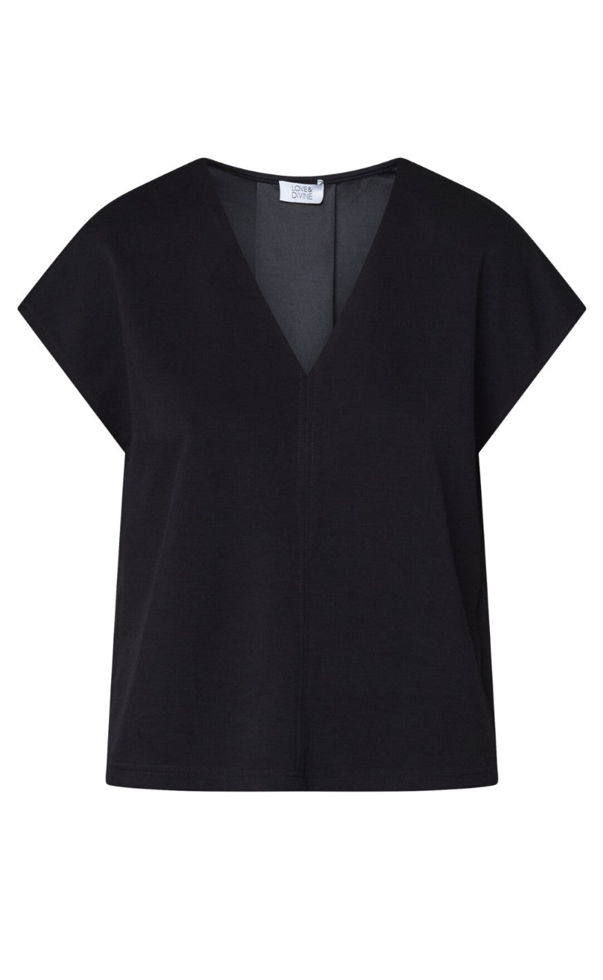 Love & Divine Topp - Love1371 - Black