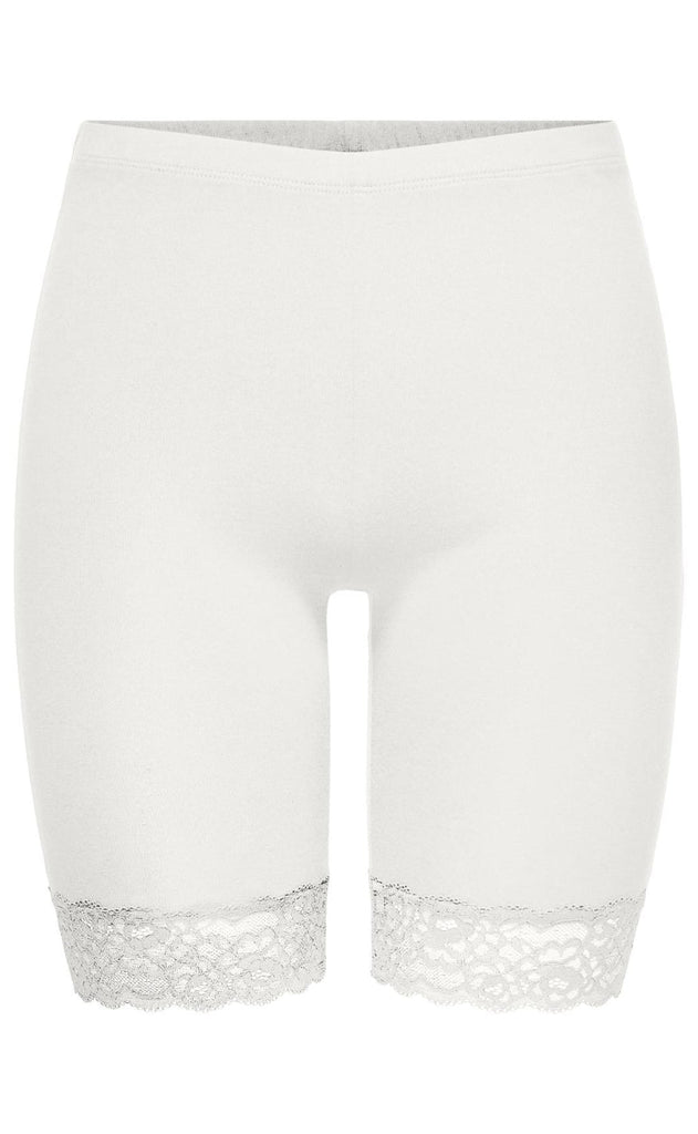 JDY Shorts - Ava Lace - Cloud Dancer