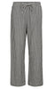 Freequent Bukser - Lava  - Black W. Off White