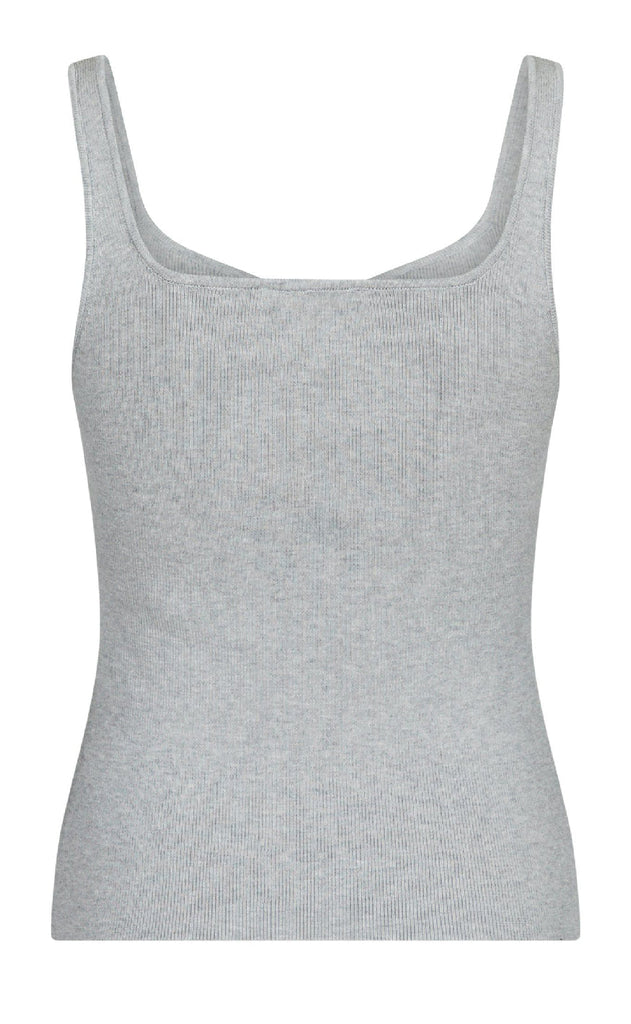 Neo Noir Topp - Hanora - Light Grey Melange