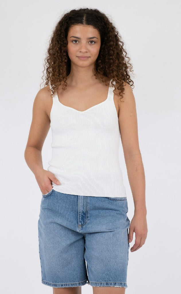 Neo Noir Topp - Hanora - White