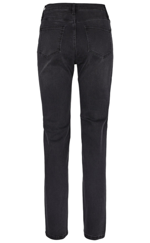 Freequent Bukser - Harlow Straight - Black Denim