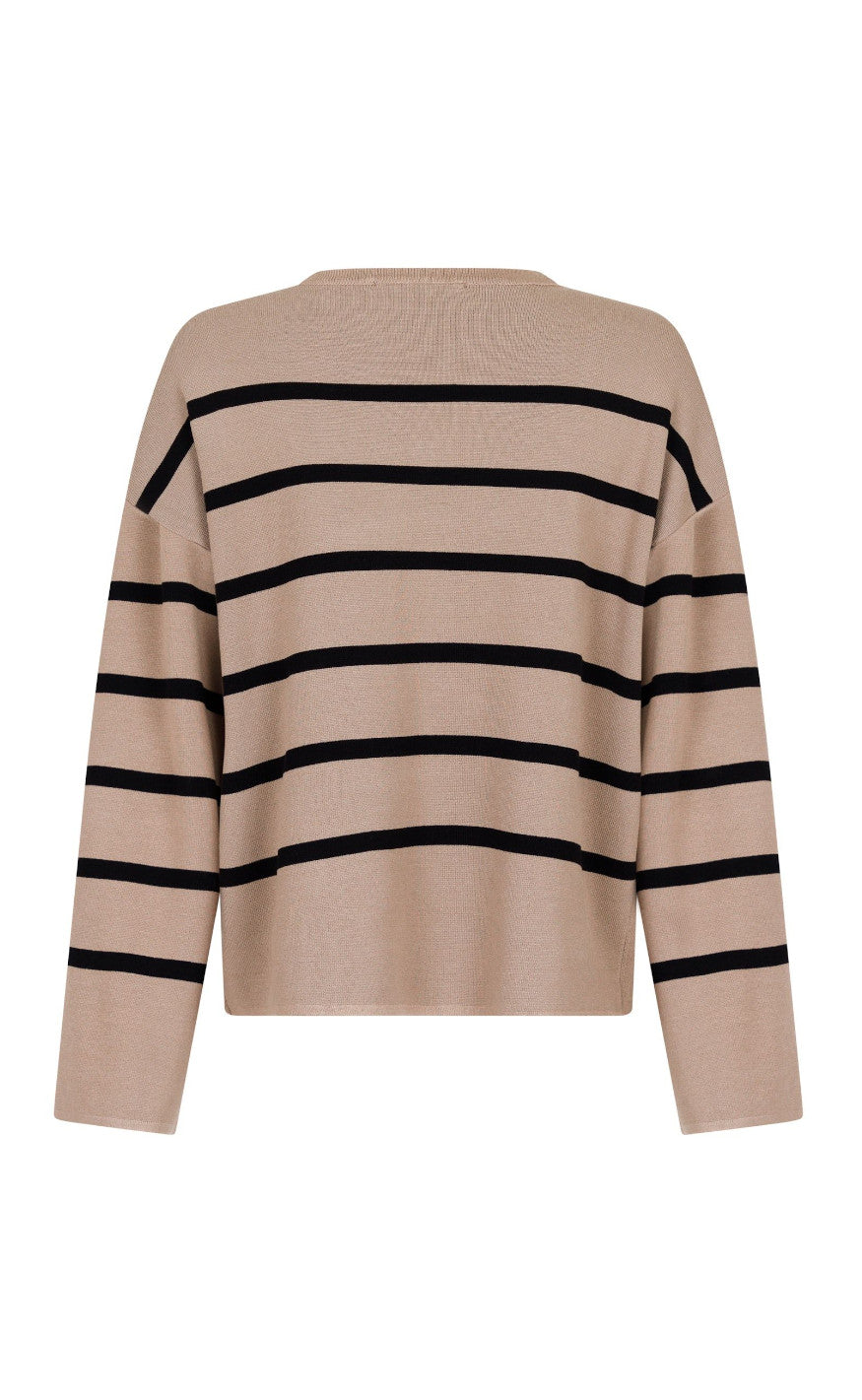 Neo Noir Genser  - Shana Stripe - Khaki