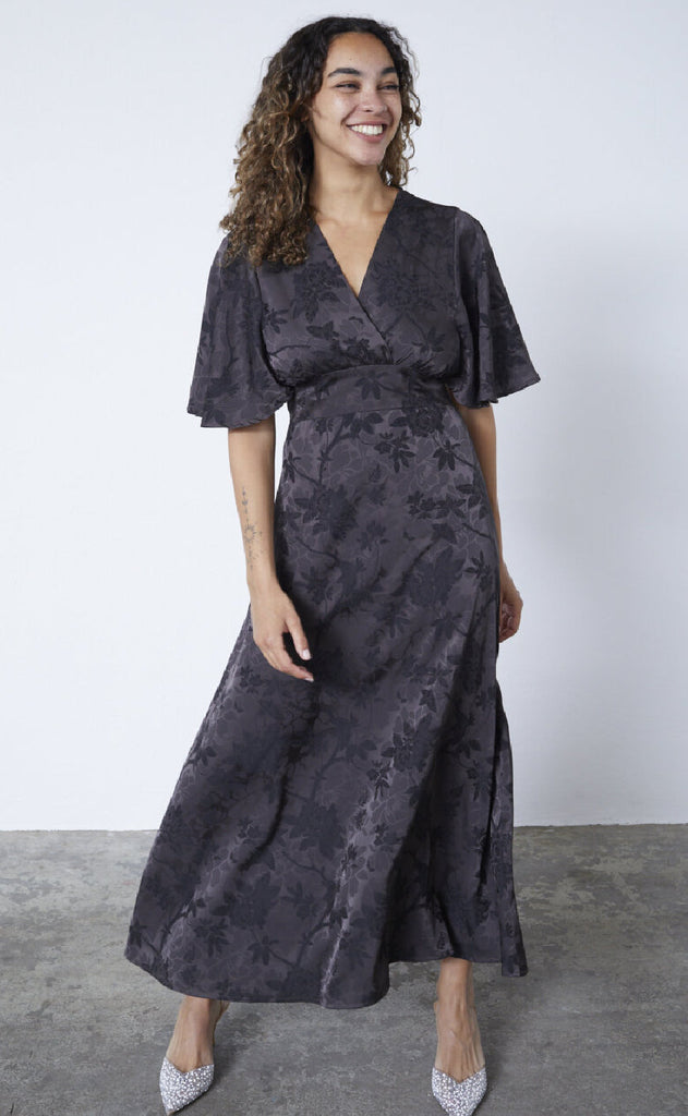 Sisters Point Kjole - Gisela-DR19 - Brown Flower