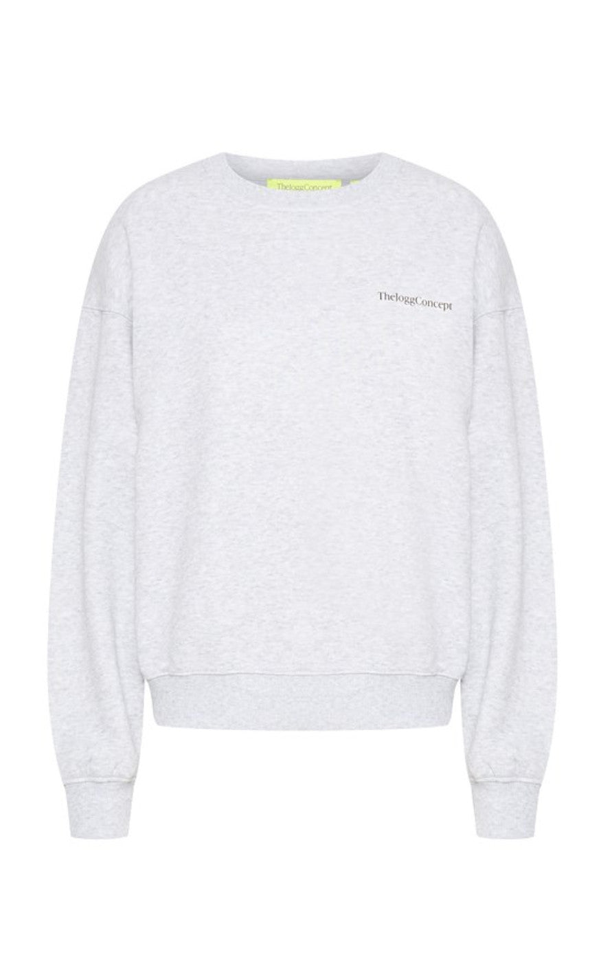 The Jogg Concept Sweater - Saja - Light Grey Melange