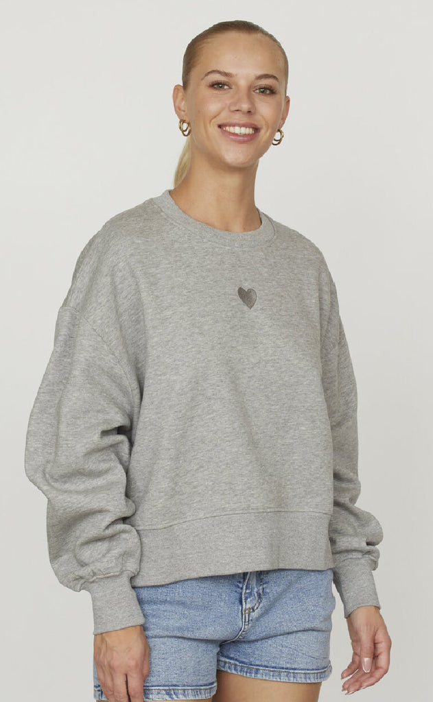 Sisters Point Sweatshirt - Hike-SW9 - L. Grey Mel.