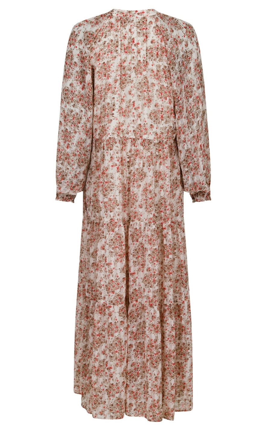 Neo Noir Kjole - Hiko Meadow Magic - Off White