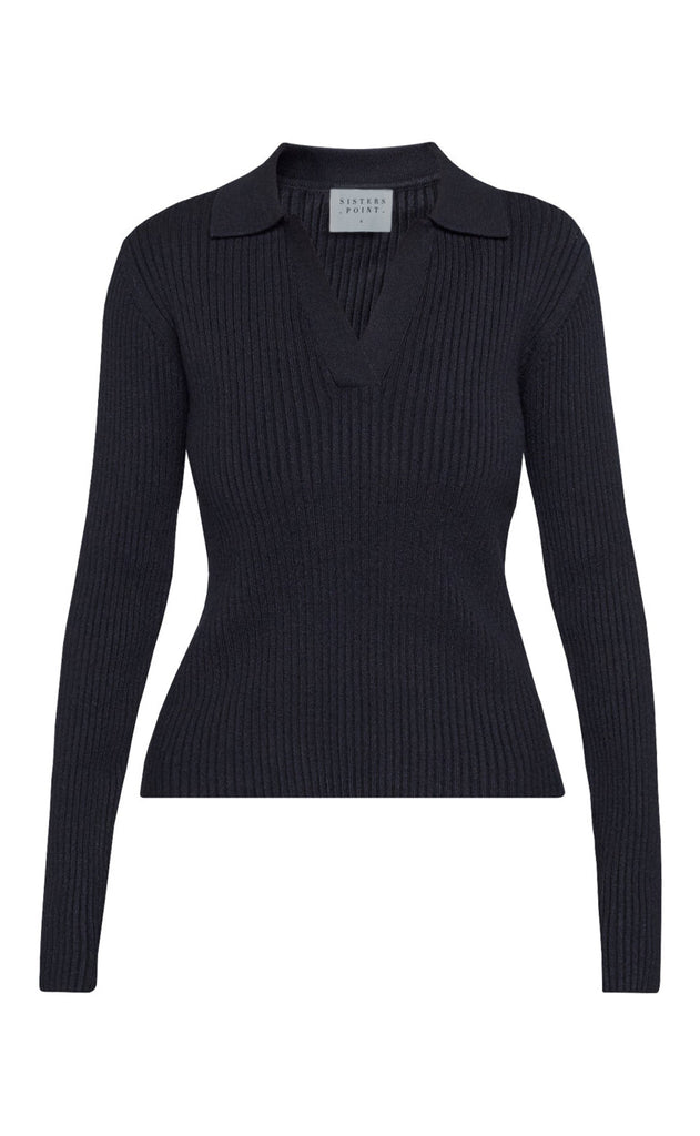 Sisters Point Bluse - Hilea-PU - Black