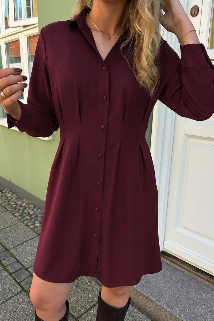 Say INA Copenhagen Kjole - Mille - Bordeaux