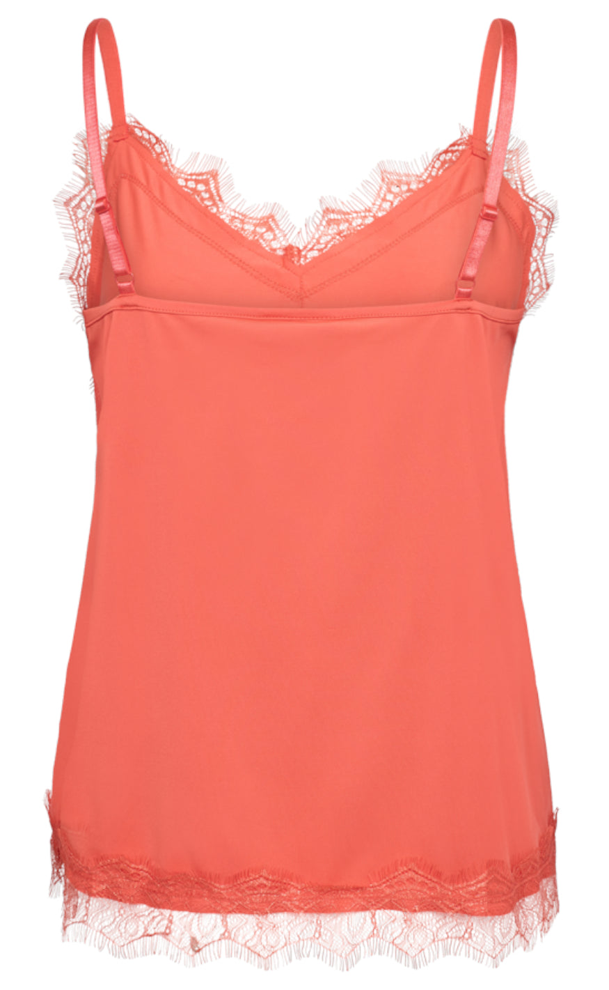 Freequent Topp - Bicco - Hot Coral