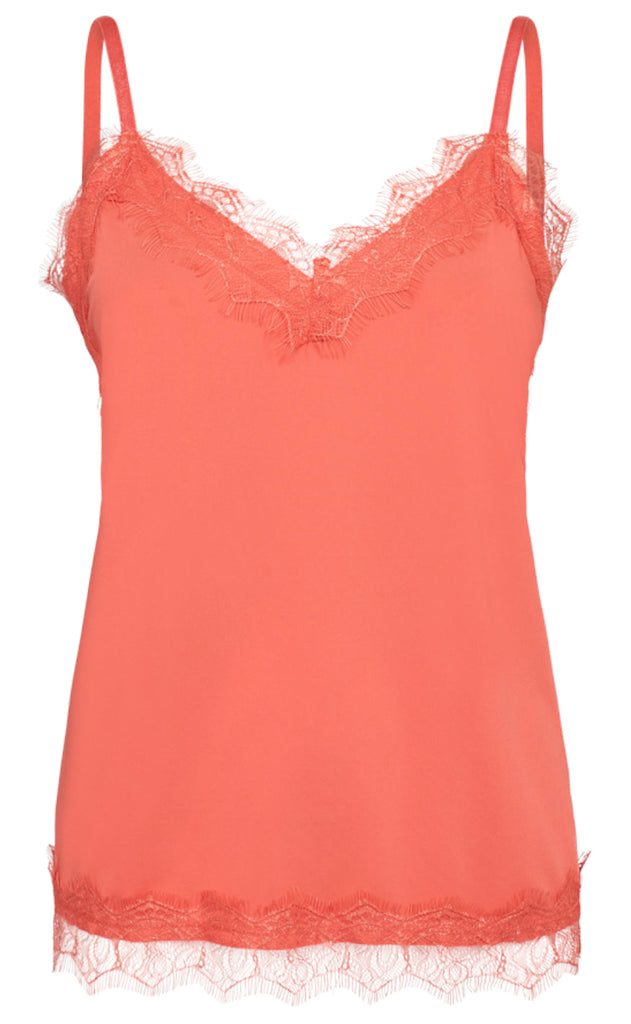 Freequent Topp - Bicco - Hot Coral