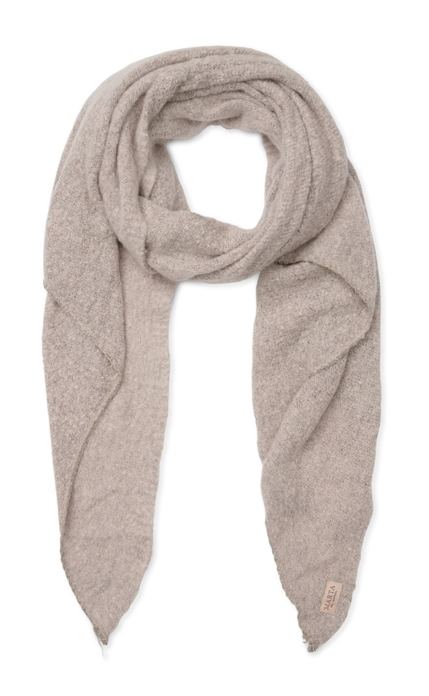 Marta Du Chateau Skjerf - Scarf - Beige