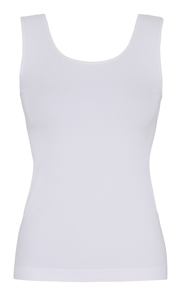 Tim & Simonsen Topp - Tulle Rib - Bianco