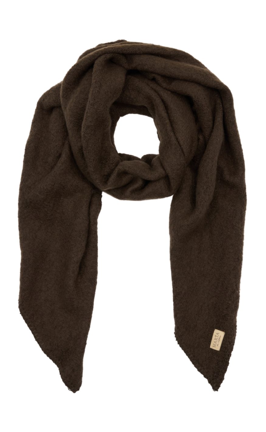 Marta Du Chateau Skjerf - Scarf - Brown