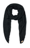 Marta Du Chateau Skjerf - Sunny Scarf - Black