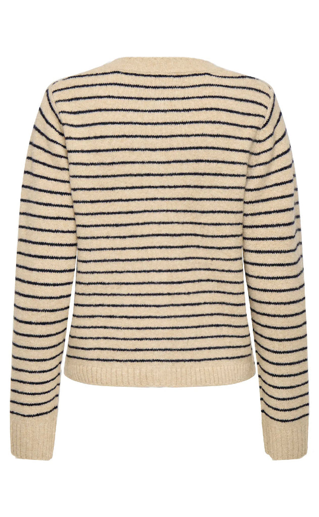 ONLY Cardigan - Chester LS - Humus Niht Sky/Mel/Silver Button