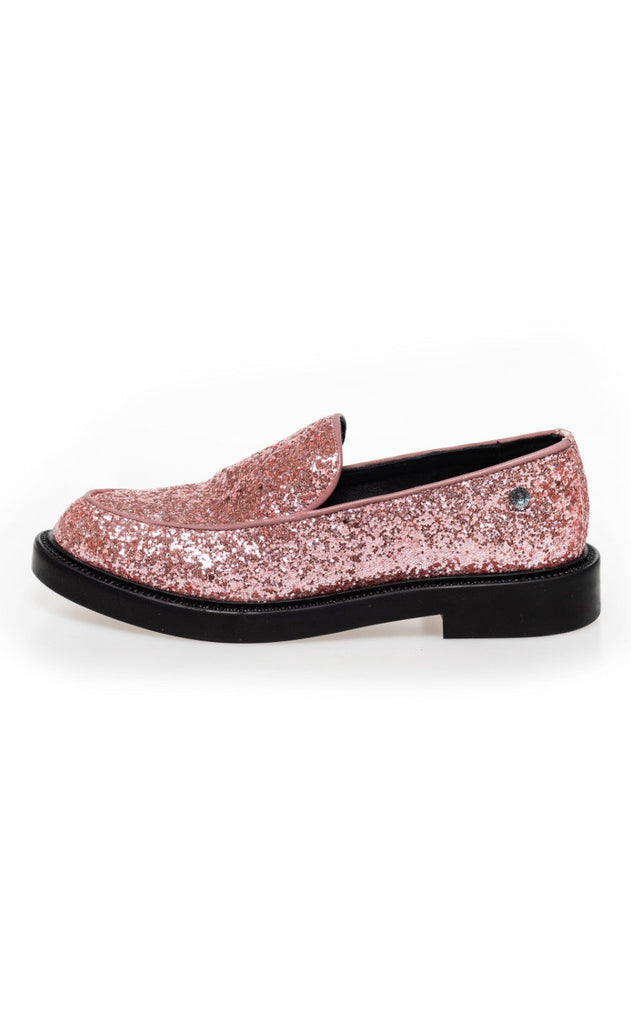 Copenhagen Shoes - Loafer - Rosa Glitter
