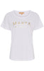 Marta Du Chateau T-shirt - Jeanette -  Optisk White