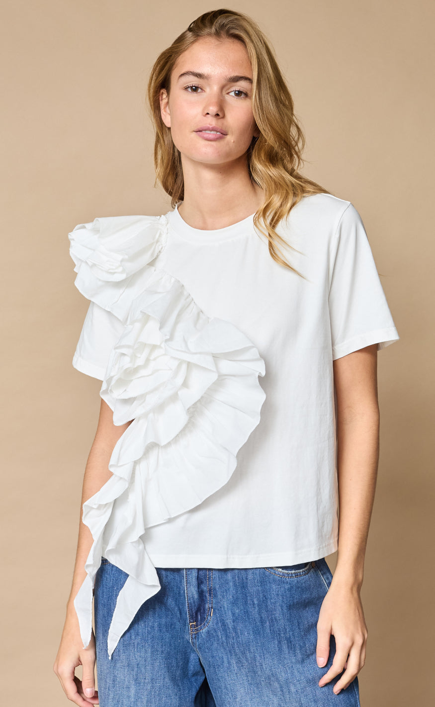 Love & Divine Topp - Love1496 - White