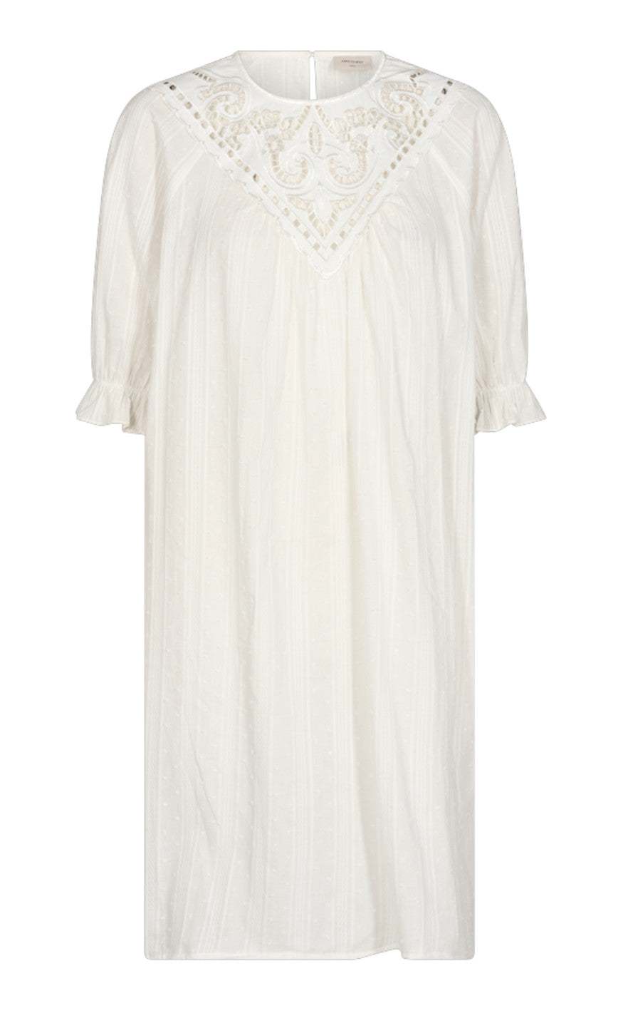 Freequent Kjole - Marabella - Off White