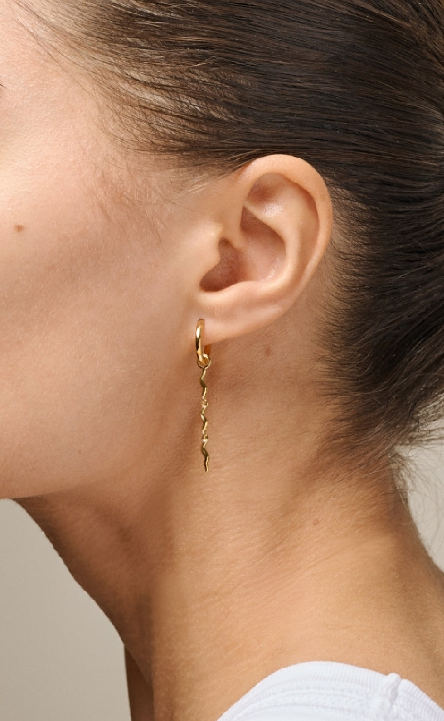 ENAMEL Copenhagen Øreringer - Hydrus - Gold Colour