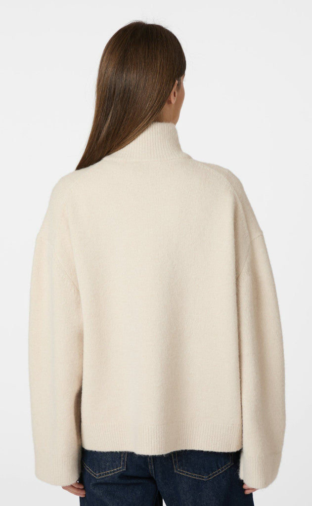 Neo Noir Cardigan - Asley - Ivory