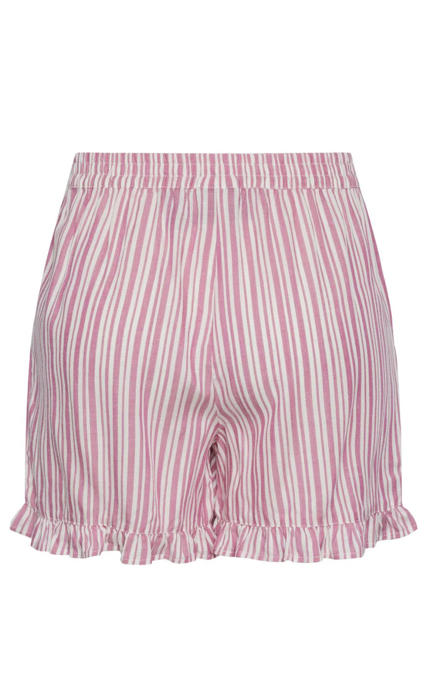 PIECES Shorts - Alvina - Ibis Rose