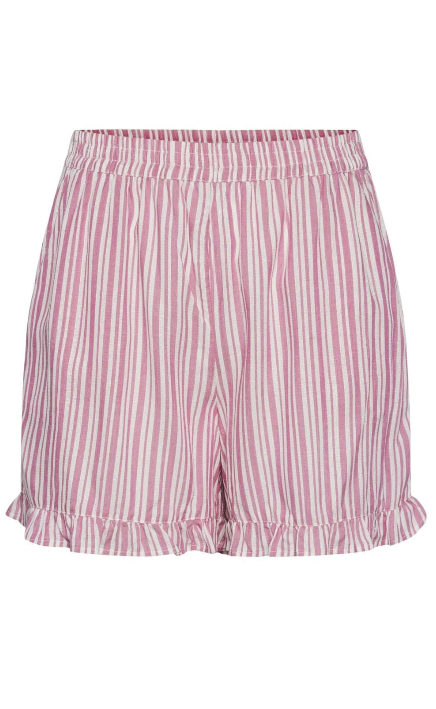 PIECES Shorts - Alvina - Ibis Rose