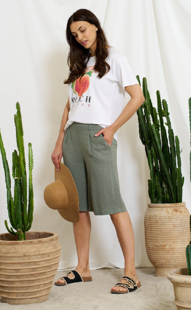 Marta Du Chateau T-shirt - Inge - White Peach