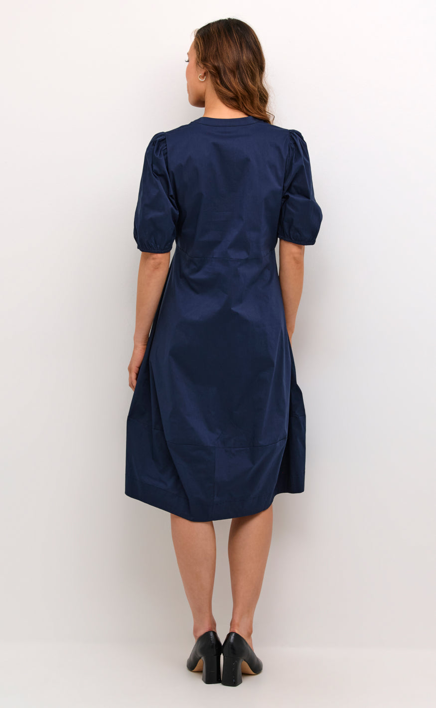 Culture Kjole - Antoinett SS - Blue Iris
