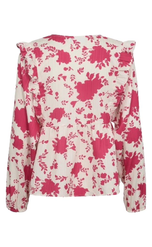 Moves Bluse - Irse - Magenta