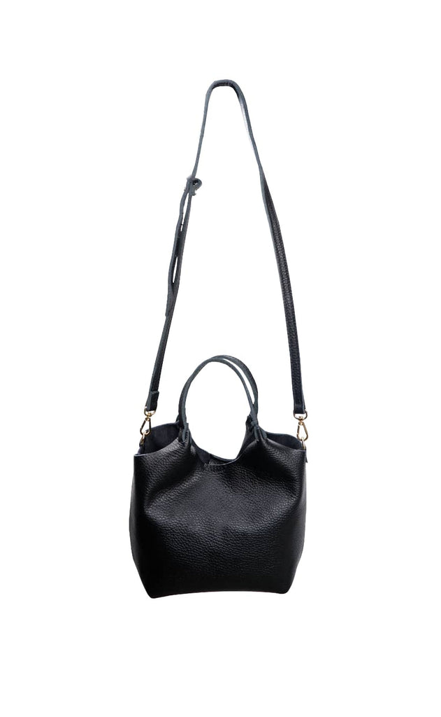 Black Colour Veske - Isolde Leather - Black