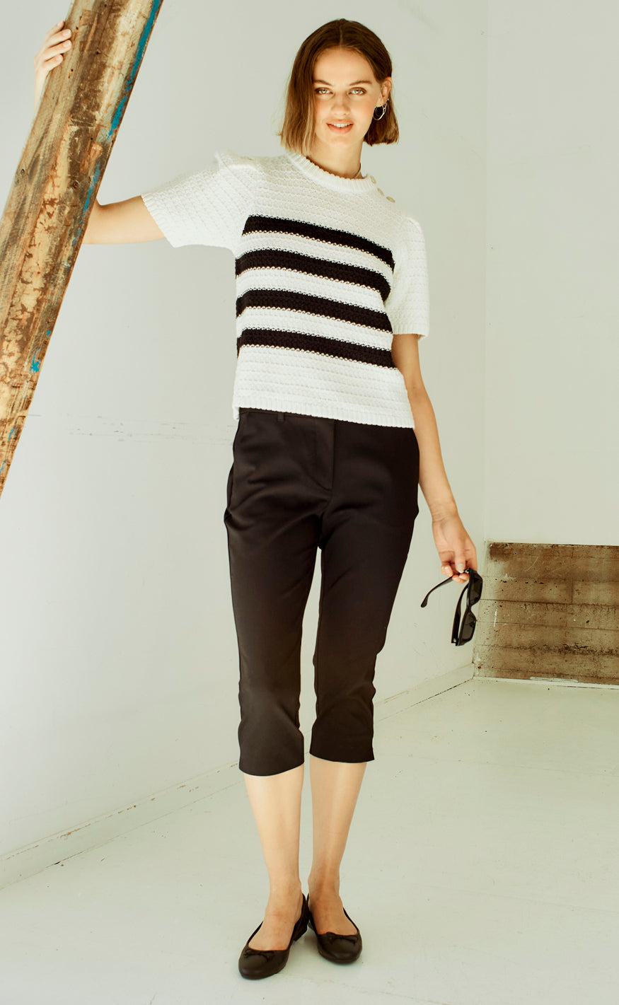Freequent Bukser - Isadora - Black